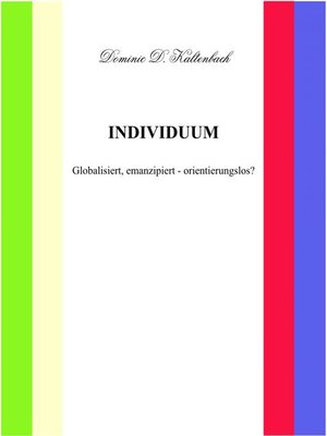 cover image of INDIVIDUUM